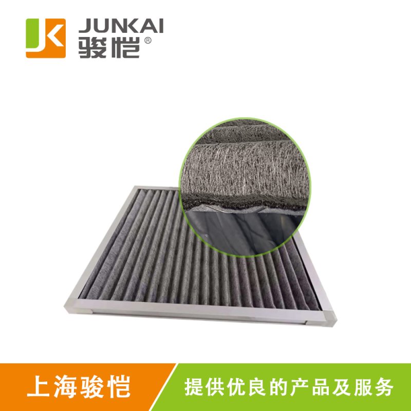 JCC 工業(yè)用板式折疊夾碳布除味過濾器